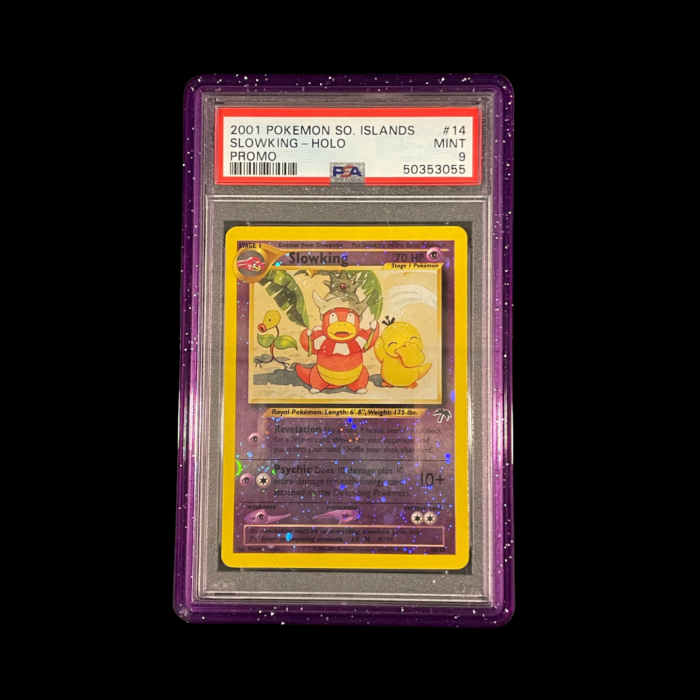 Pokemon Slab Slowking 14 Promo PSA 9 Mint 2001