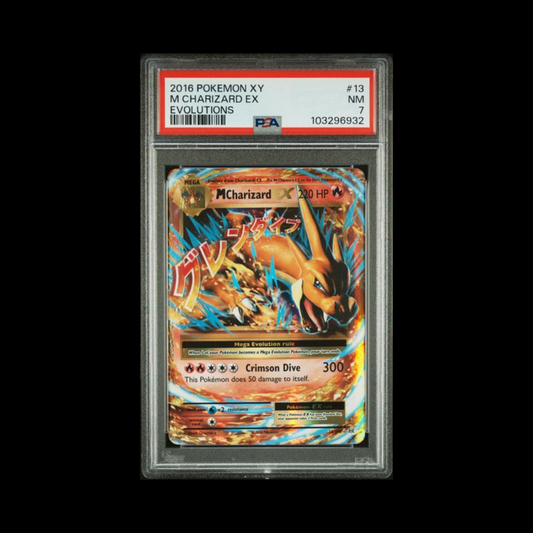 Pokemon Slab M Charizard EX 13 PSA 7 NM 2016