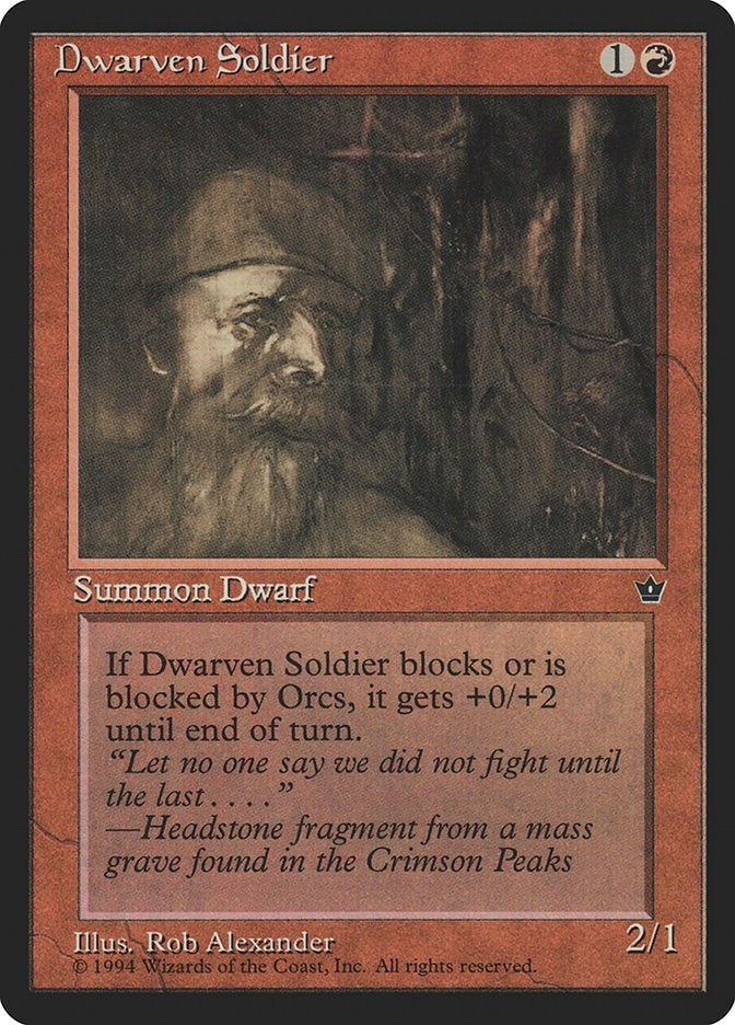 Dwarven Soldier (Alexander) (FEM)