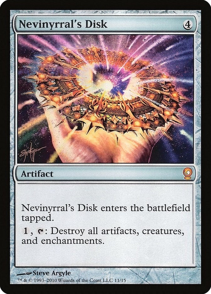 Nevinyrral's Disk (11) (V10)