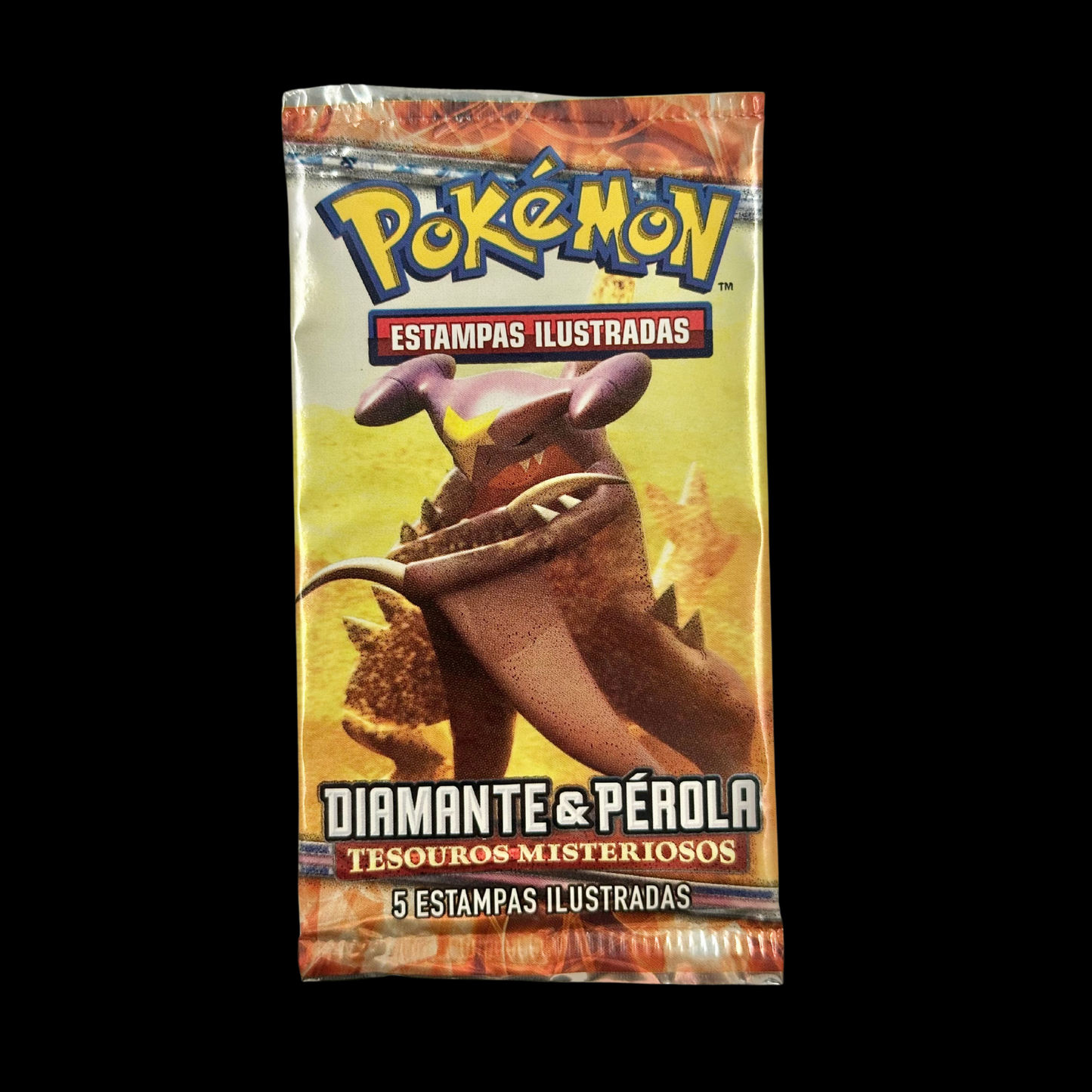 Pokemon Diamond & Pearls Mysterious Treasures Portuguese Booster Pack 2007