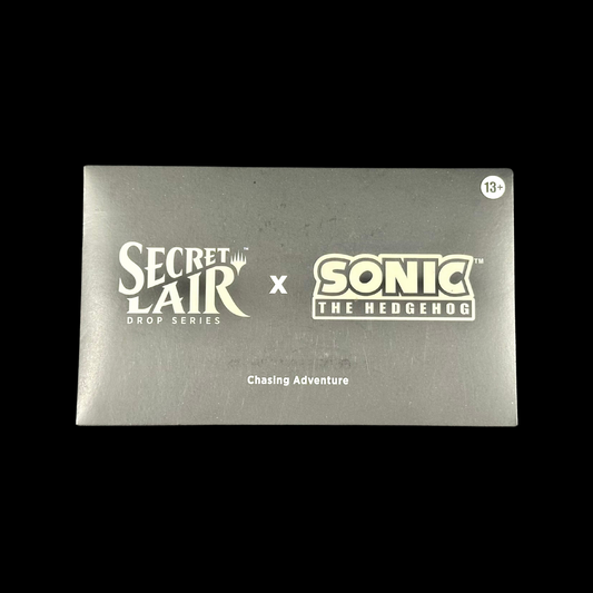 MTG Magic The Gathering Secret Lair Sonic Chasing Adventure Sealed