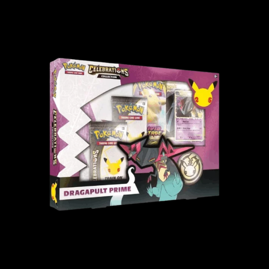 Pokemon Celebrations 25th Pokemon Dragapult Prime Box