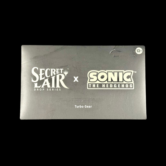 MTG Magic The Gathering Secret Lair Sonic Turbo Gear Sealed
