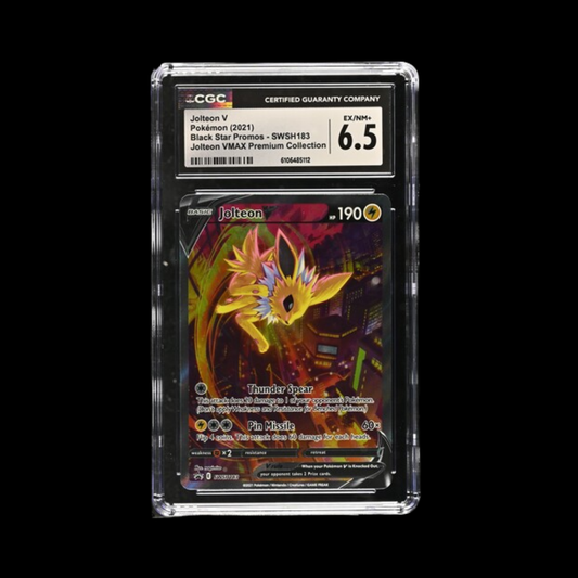 Pokemon Slab Jolteon 183 2021 CGC 6.5 Ex/Nm+