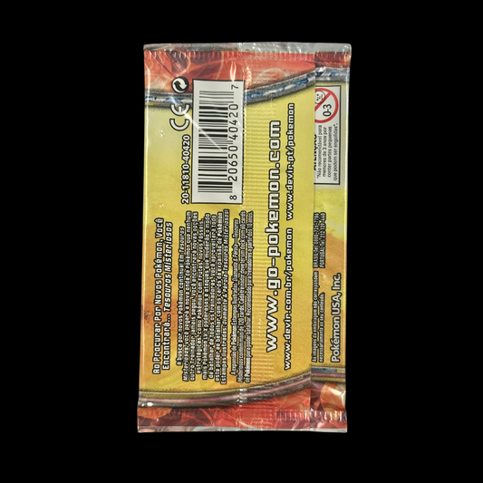 Pokemon Diamond & Pearls Mysterious Treasures Portuguese Booster Pack 2007