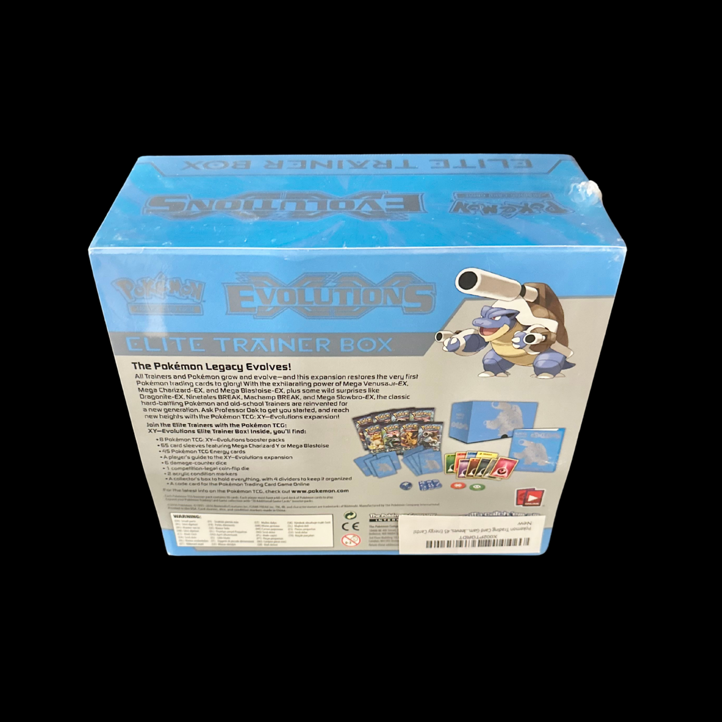 Pokemon XY Evolutions Blastoise Elite Trainer Box 2016