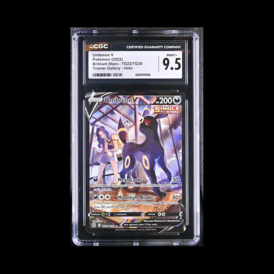 Pokemon Slab Umbreon V TG22 CGC 9.5 Mint+ 2022