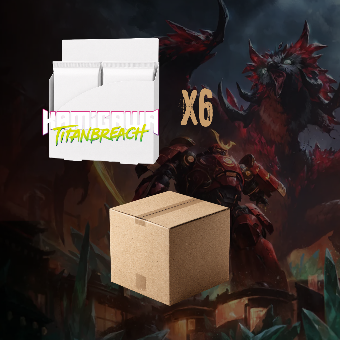 MTG Magic The Gathering Kamigawa Titanbreach 6x Collector Booster Box Sealed Case (Ships June 2027)