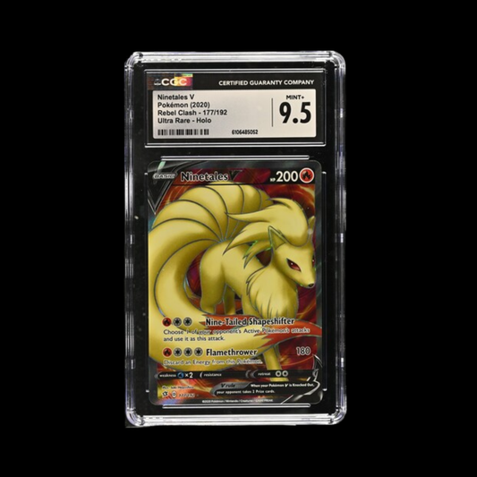 Pokemon Slab Ninetales 177 2020 CGC 9.5 Mint+