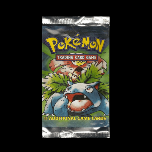 Pokemon Base Set Unlimited Venusaur Booster Pack 1999