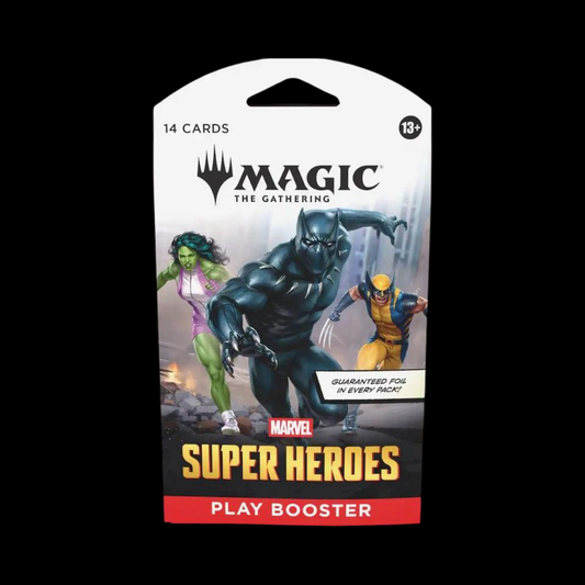 MTG Magic The Gathering Marvel Super Heroes Sleeved Play Booster Pack