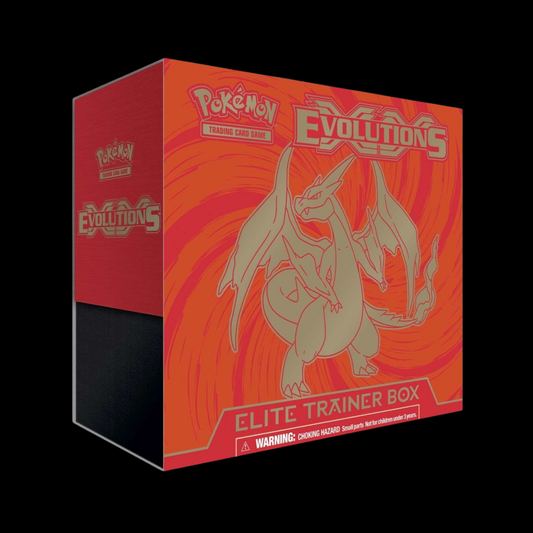 Pokemon XY Evolutions Charizard Elite Trainer Box 2016 (tiny 2cm tear)