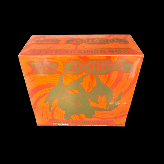 Pokemon XY Evolutions Charizard Elite Trainer Box 2016 (tiny 2cm tear)