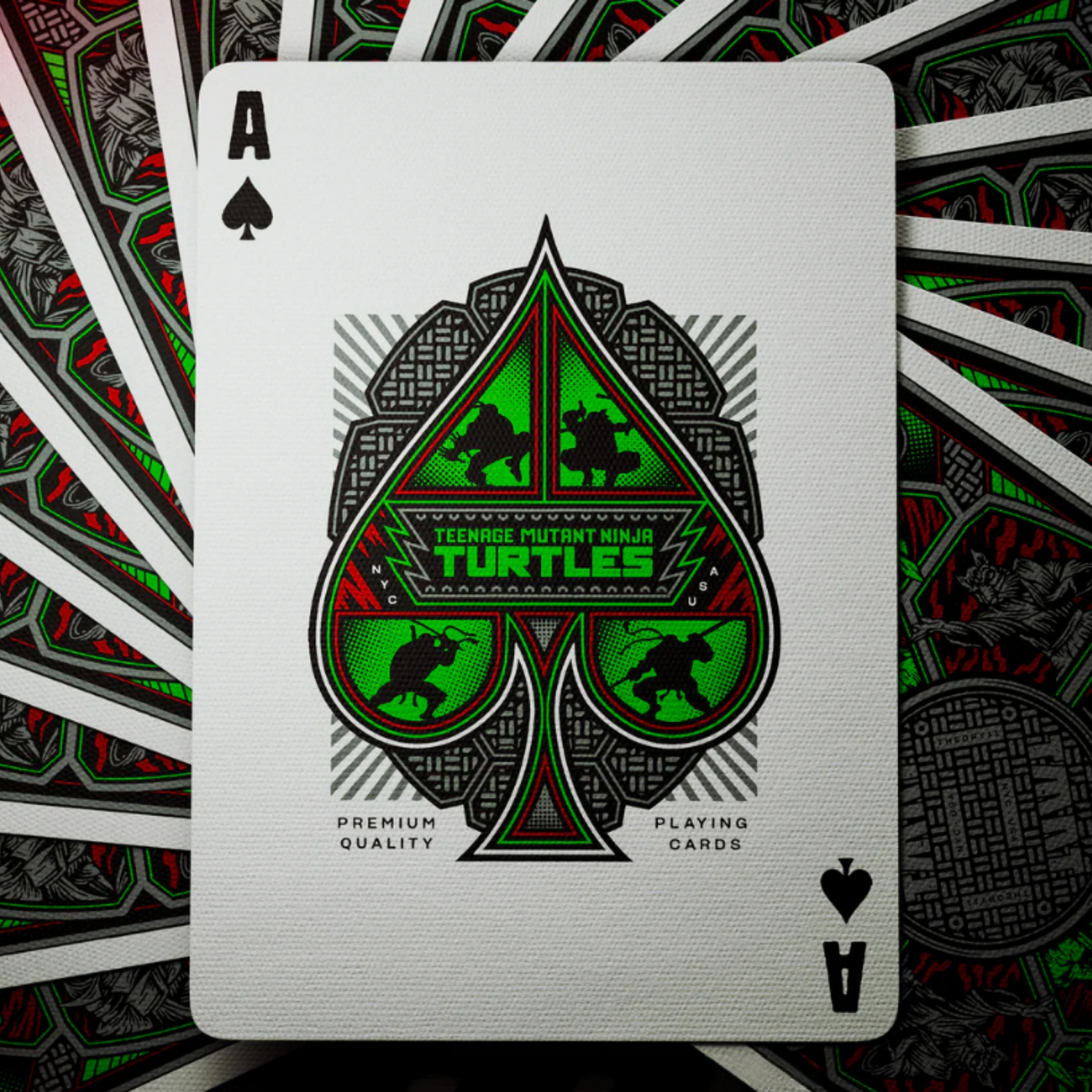 Teenage Mutant Ninja Turtles Theory11 Luxury Playing Cards
