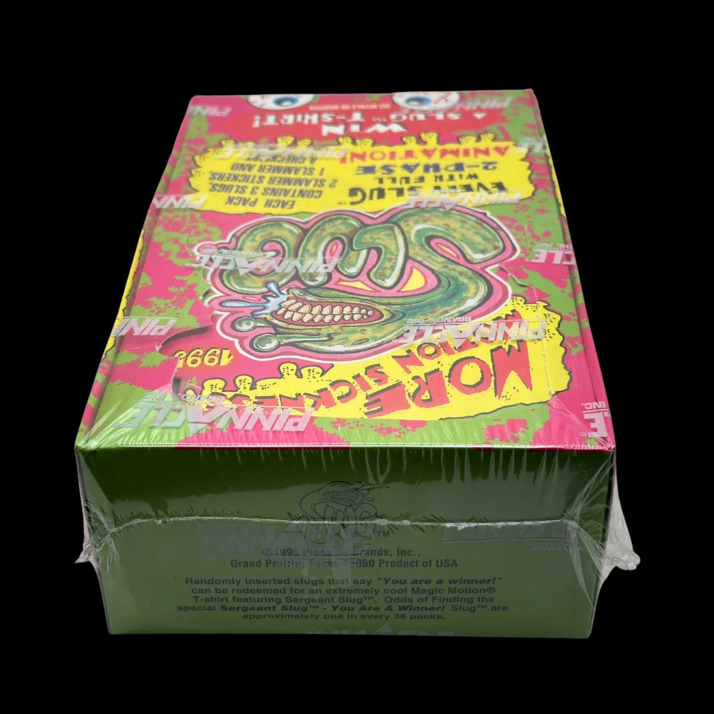 Pogs Slugs Motion Sickness Booster Box 1995