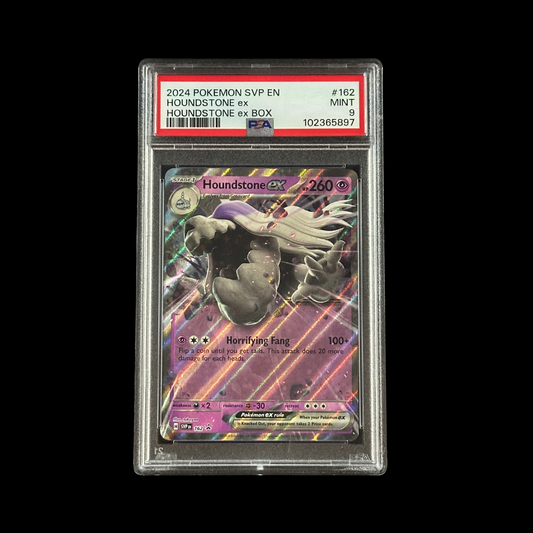 Pokemon Slab Houndstone EX Holo 162 Blackstar Promo PSA 9 Mint 2024