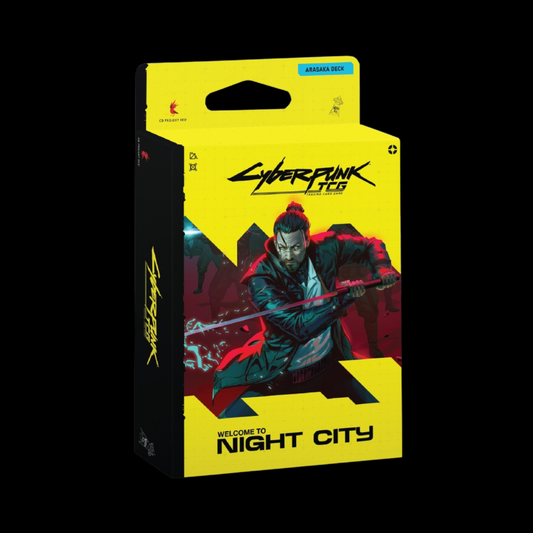 Cyberpunk Welcome To Night City Starter Deck Embracing Power (Ships Sept 30th)