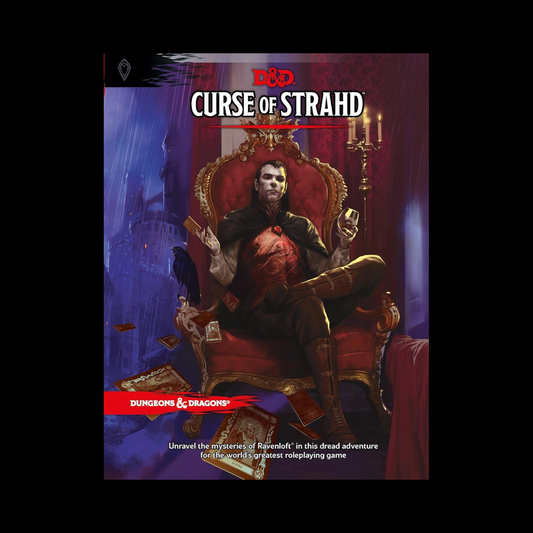 Dungeons & Dragons D&D Curse Of Strahd Hard Cover RPG Book