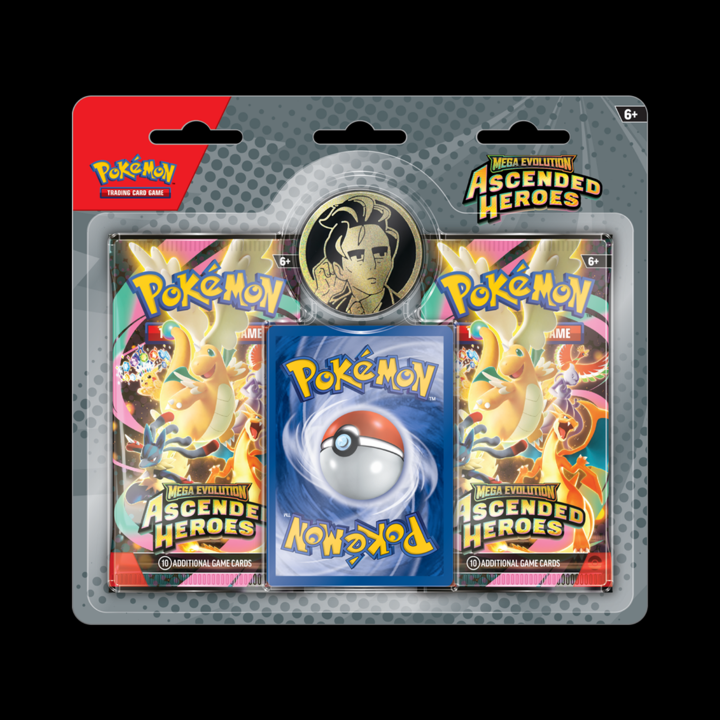 Pokemon Mega Evolution Ascended Heroes 2 Pack Blister (Ships Jan 30th)