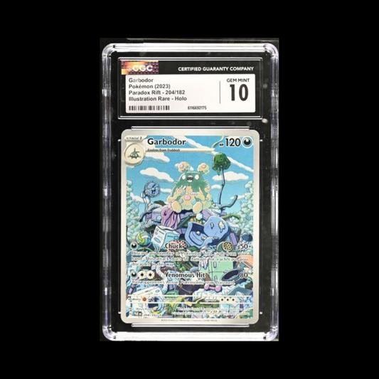 Pokemon Slab Garbodor 204 CGC 10 Gem 2023