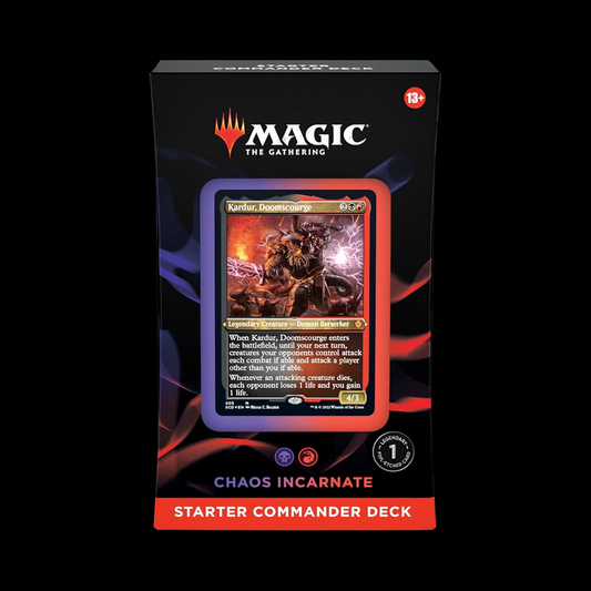 MTG Magic The Gathering Chaos Incarnate Starter Commander Deck