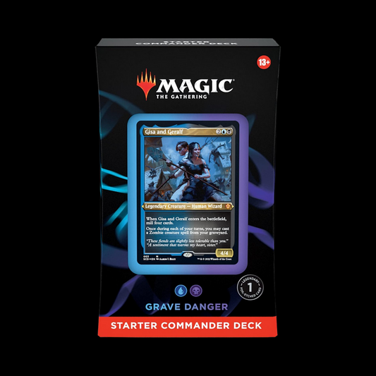 MTG Magic The Gathering Grave Danger Starter Commander Deck