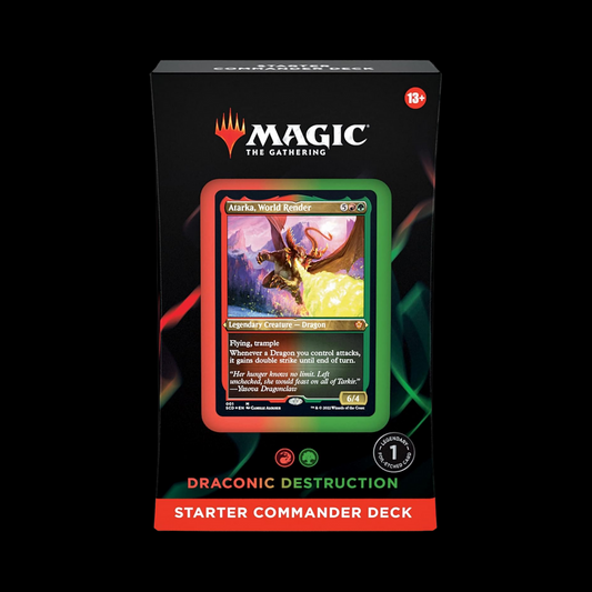 MTG Magic The Gathering Draconic Destruction Starter Commander Deck