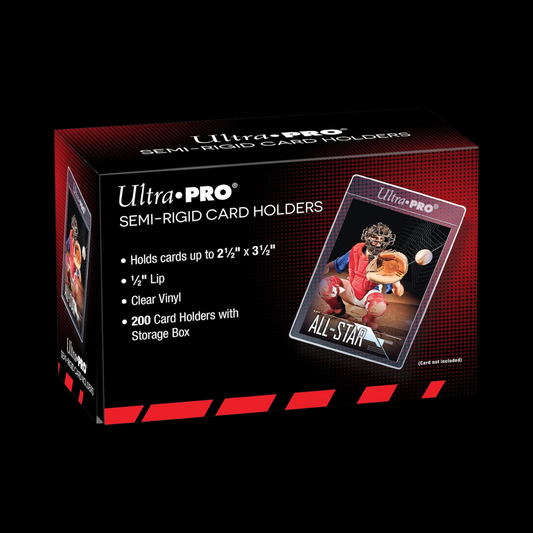 Ultra Pro Semi-Rigid 1/2" Lip Sleeves 200ct