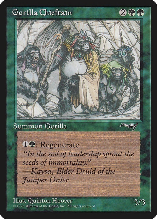 Gorilla Chieftain (4 Gorillas) (78) (ALL)