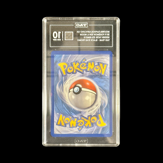 Pokemon Slab Moltres & Zapdos & Articuno GX SM210 Tag 10 Gem 2019