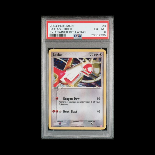 Pokemon Slab Latias 4 PSA 6 EX-MT 2004