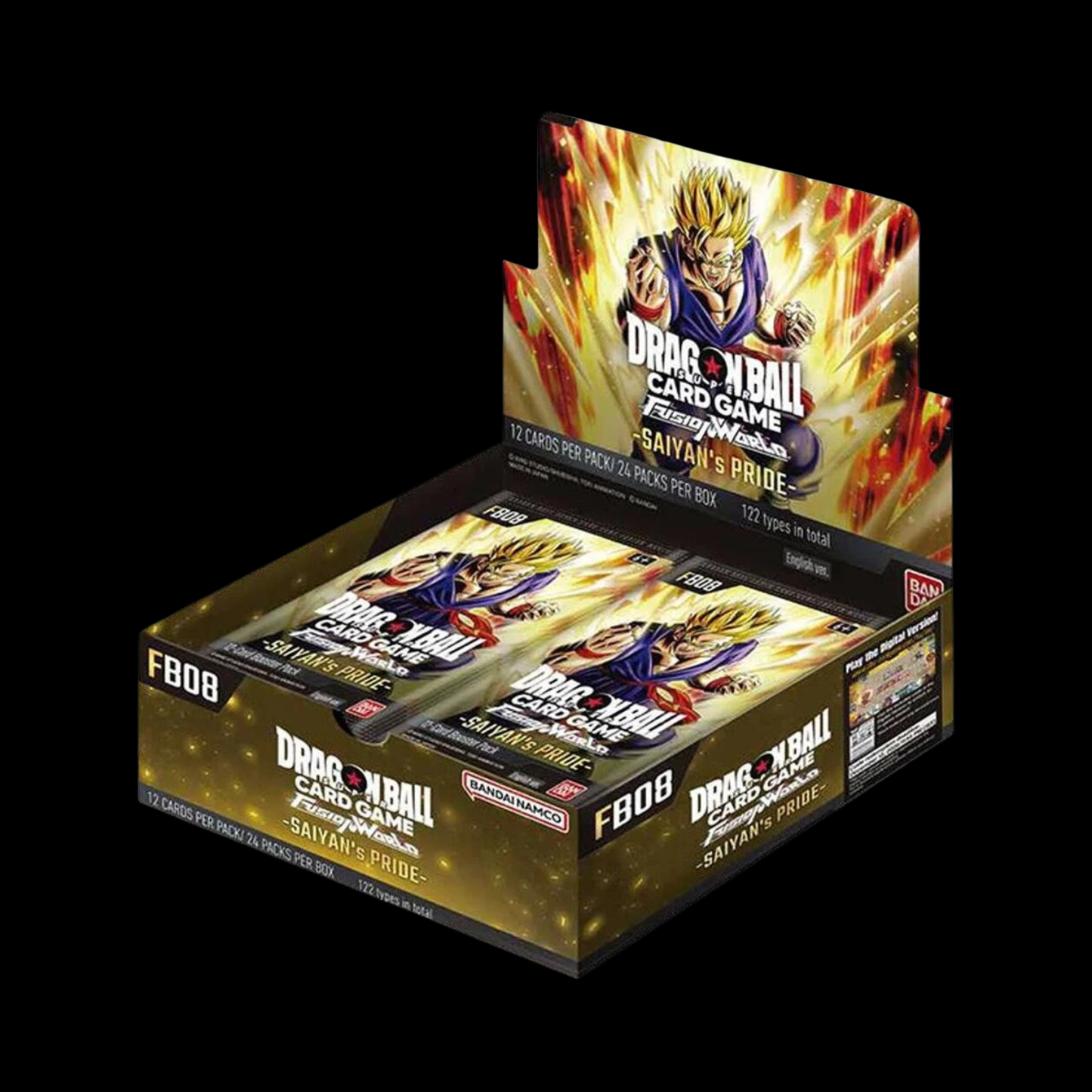 Dragon Ball Super Fusion World Saiyan's Pride FB-08 Booster Box