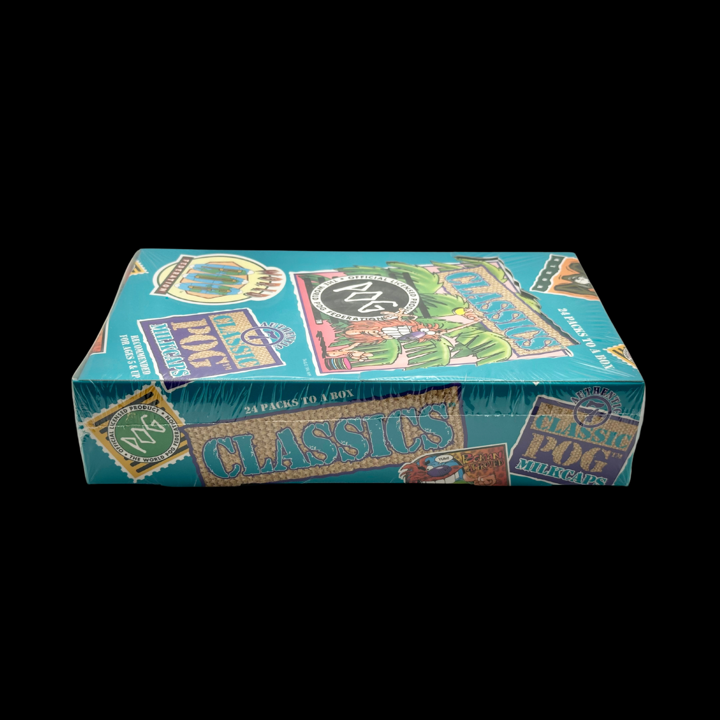 Classics Pogs Authentic 7 Booster Box 1994