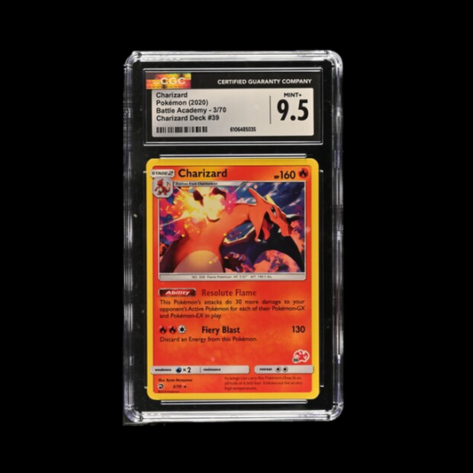Pokemon Slab Charizard 3 2020 CGC 9.5 Mint+