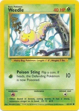 Weedle (069/102) (BS)