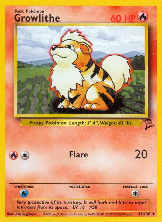 Growlithe (042/130) (BS2)