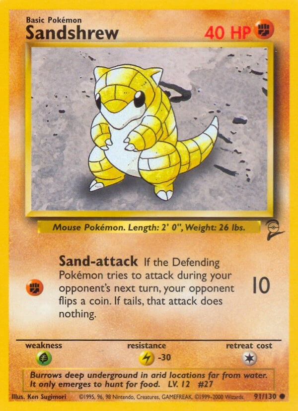 Sandshrew (091/130) (BS2)