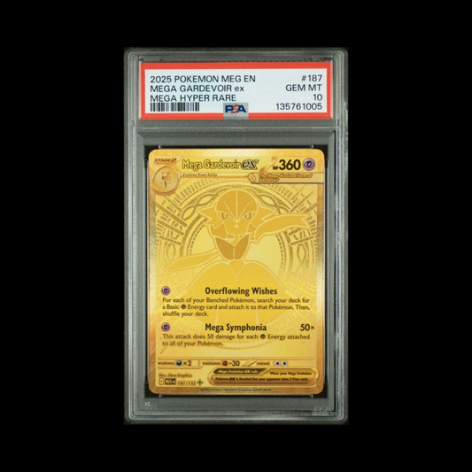 Pokemon Slab Mega Gardevoir EX 187 PSA 10 Gem 2025