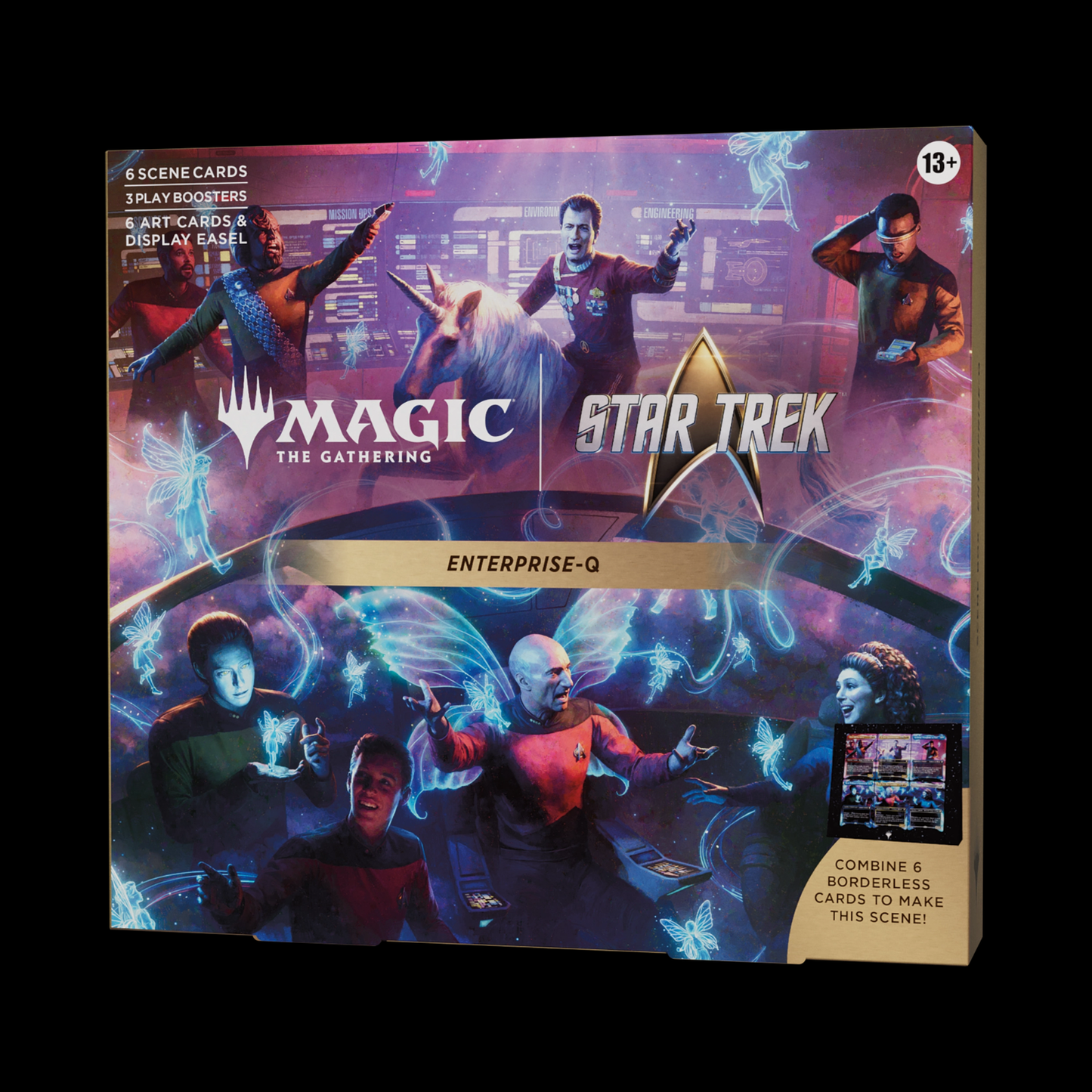 MTG Magic The Gathering Star Trek Enterprise-Q Scene Box (Ships November 2026)