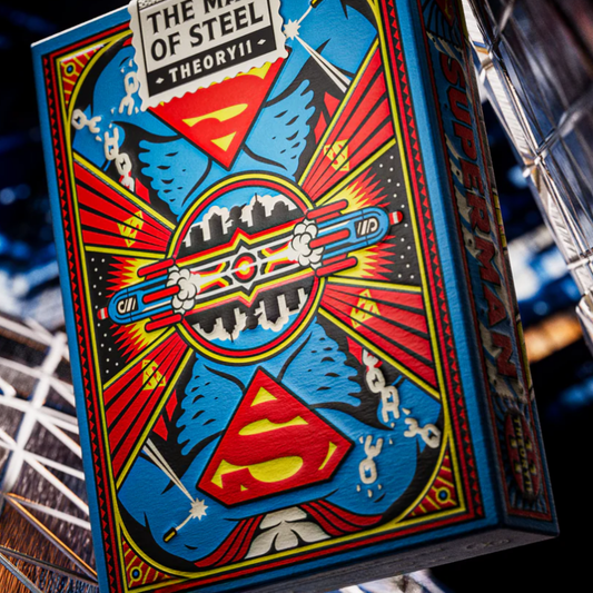 Superman The Man Of Steel Theory11 Luxury Playing Cards