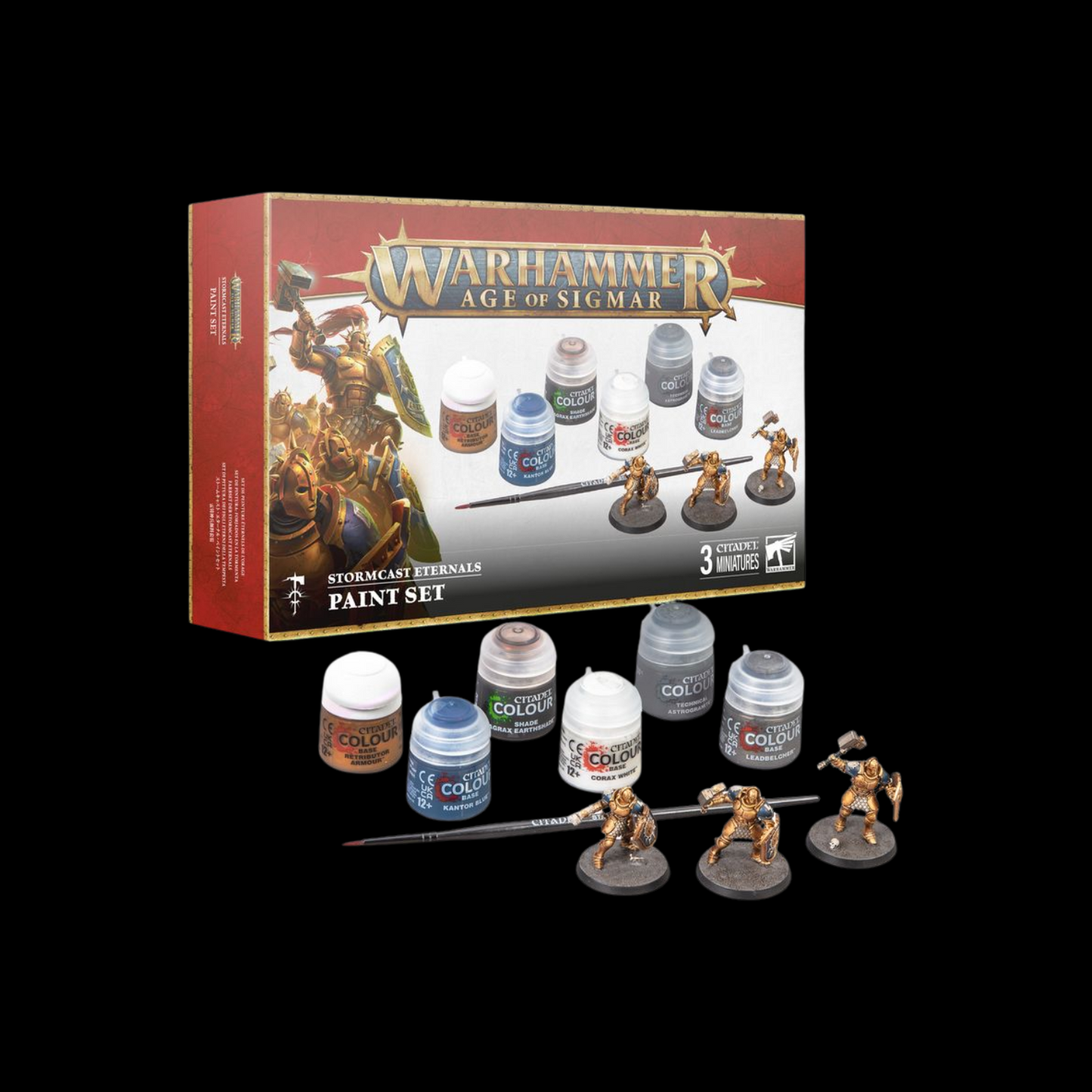 Warhammer Age Of Sigmar Stormcast Eternals Paint Set