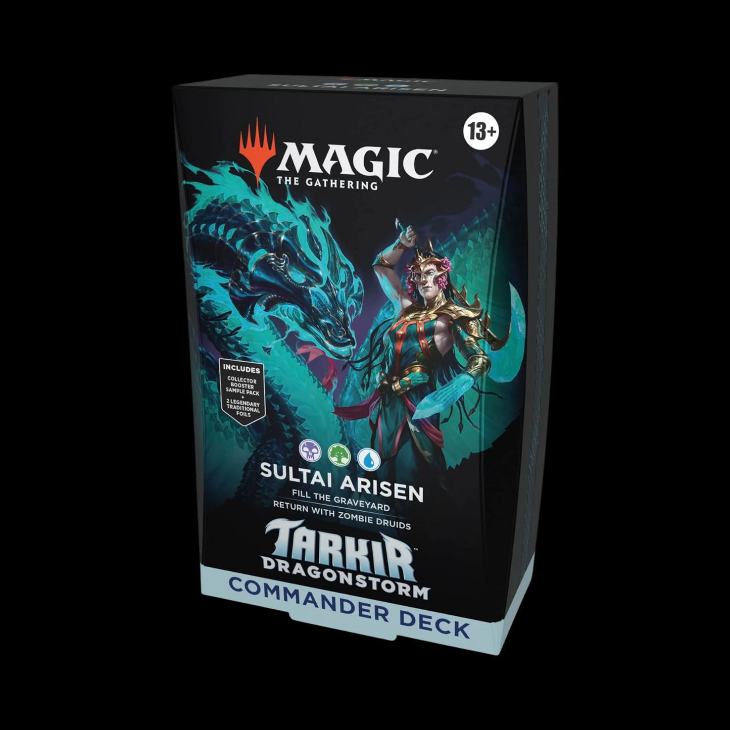 MTG Magic The Gathering Tarkir Dragonstorm Sultai Arisen Commander Deck