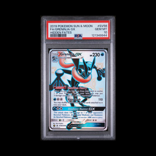 Pokemon Slab Greninja GX SV56 PSA 10 Gem 2019
