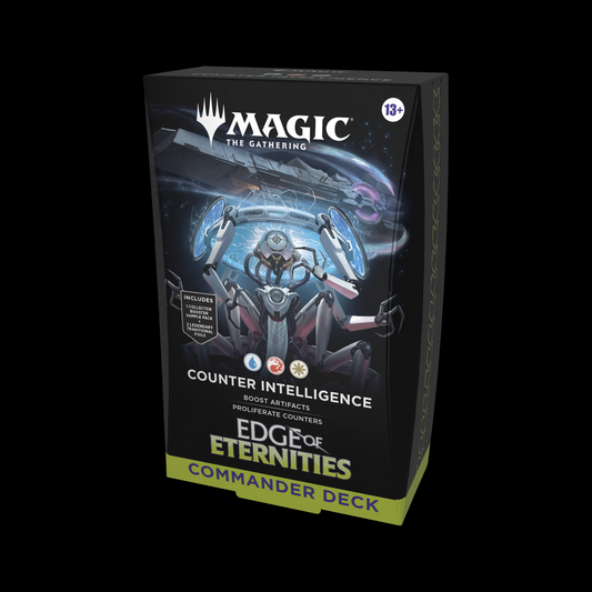 MTG Magic The Gathering Edge Of Eternities Counter Intelligence Commander Deck