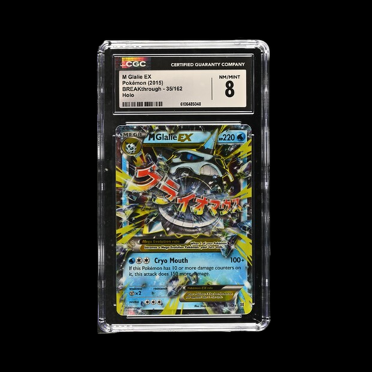 Pokemon Slab M Glalie 35 CGC 8 NM 2015