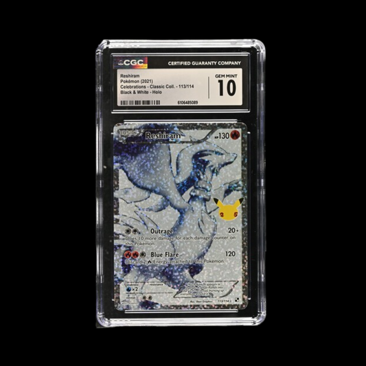 Pokemon Slab Reshiram 113 2021 CGC 10 Gem Mint