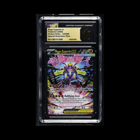 Pokemon Slab Mega Zygarde 120 CGC Pristine 10 2026