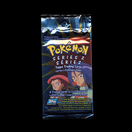 Pokemon Topps Series 2 Booster Pack 2000