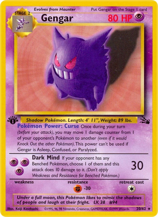 Gengar (20) (20/62) (FO)